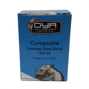 oya composite clamp with 203 ss band